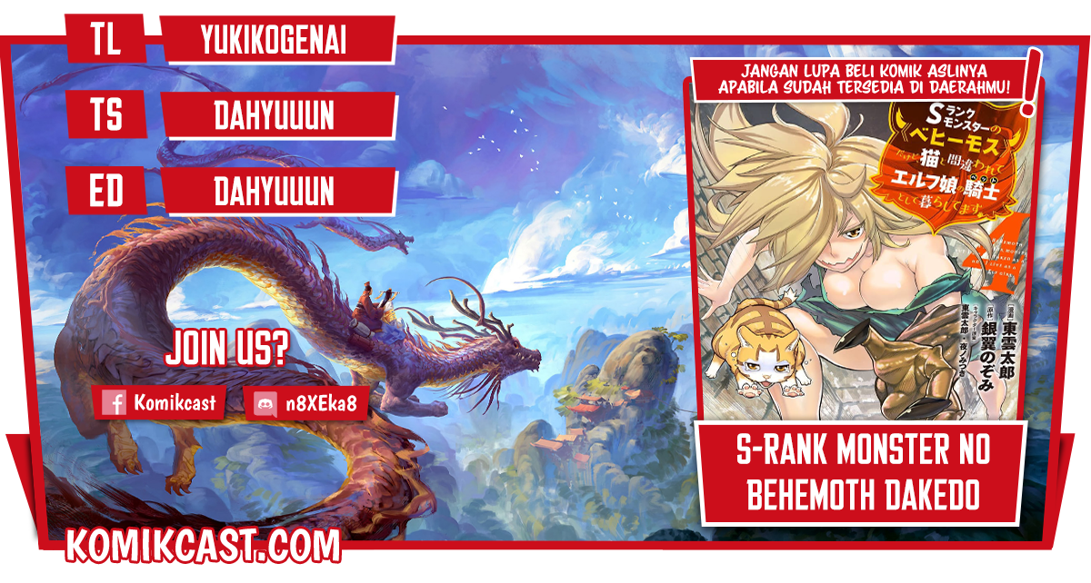 S-Rank Monster no Behemoth Dakedo, Neko to Machigawarete Erufu Musume no Kishi (Pet) Toshite Kurashitemasu Chapter 38 Gambar 1